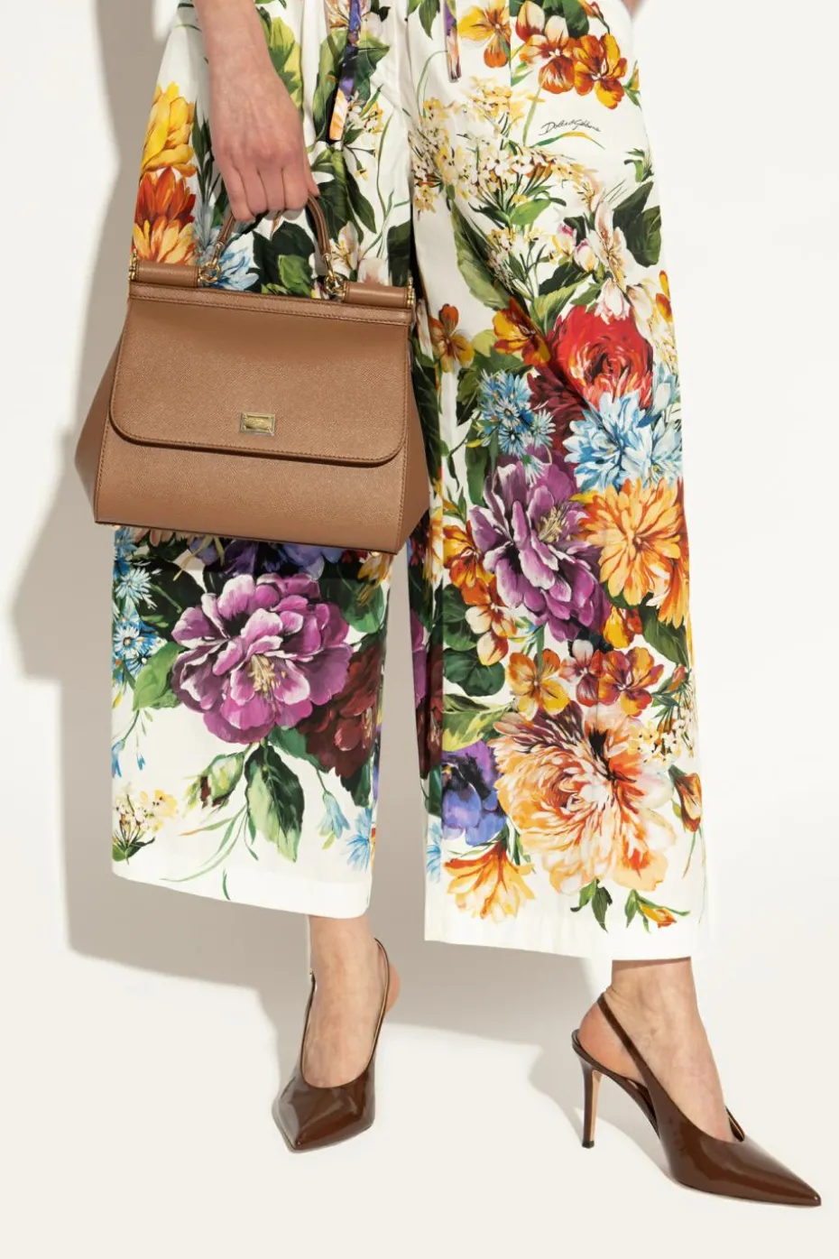Dolce & Gabbana BROWN Handbag "Sicily Large"