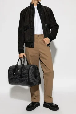 Dolce & Gabbana BROWN Pants with pockets