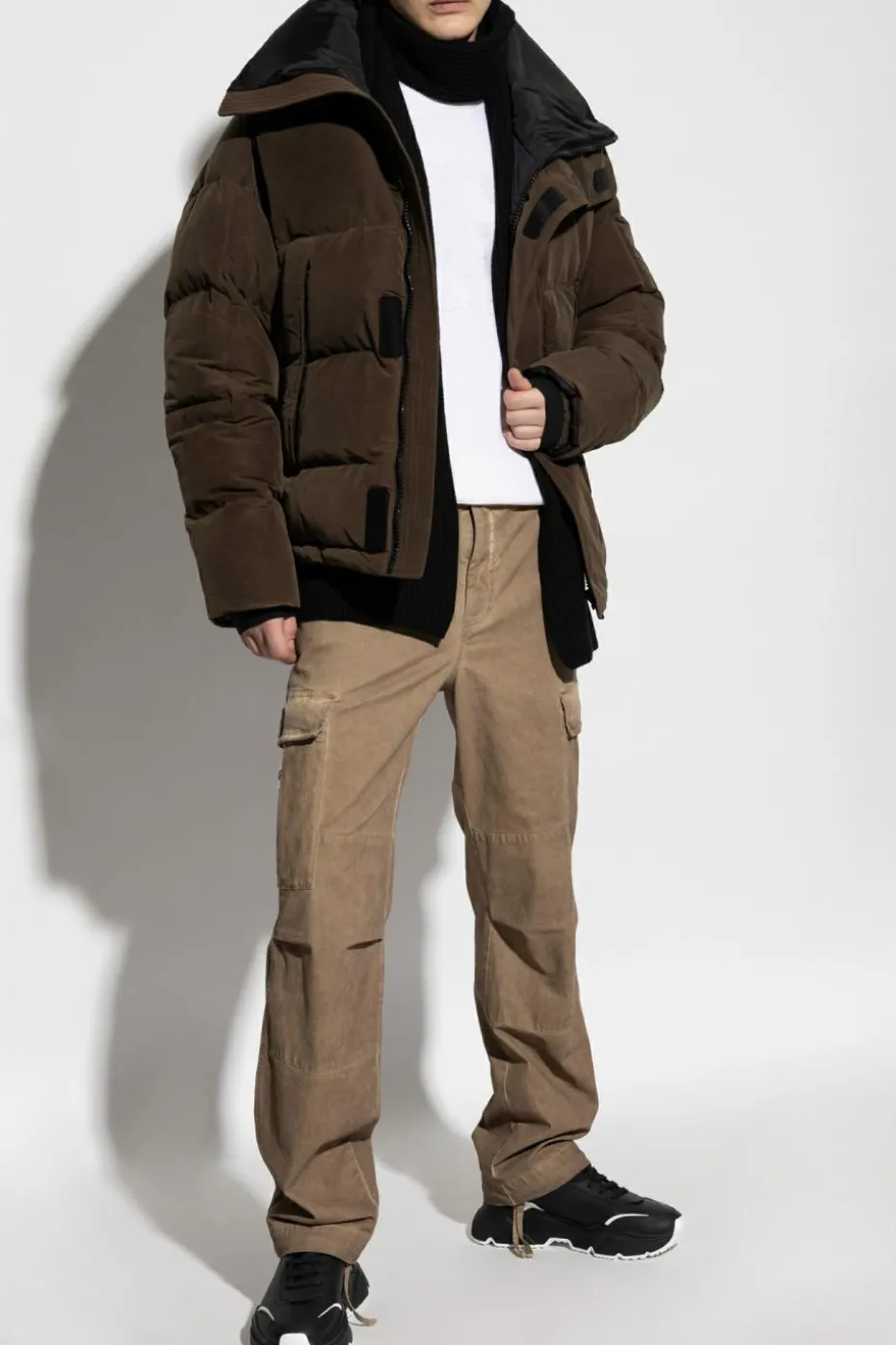 Dolce & Gabbana BROWN Pants with pockets