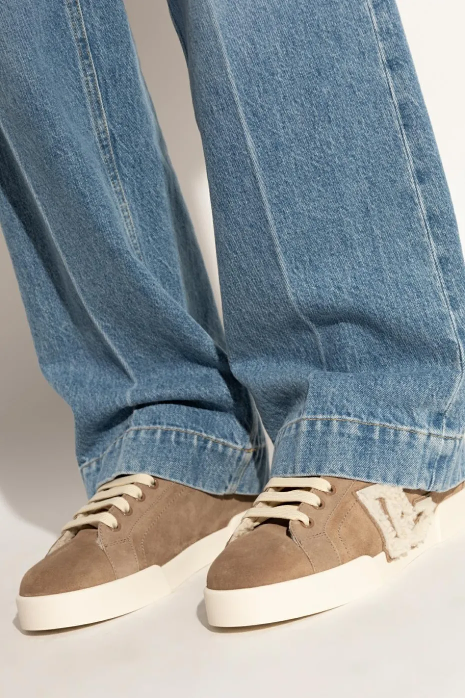 Dolce & Gabbana BROWN "Portofino" sports shoes