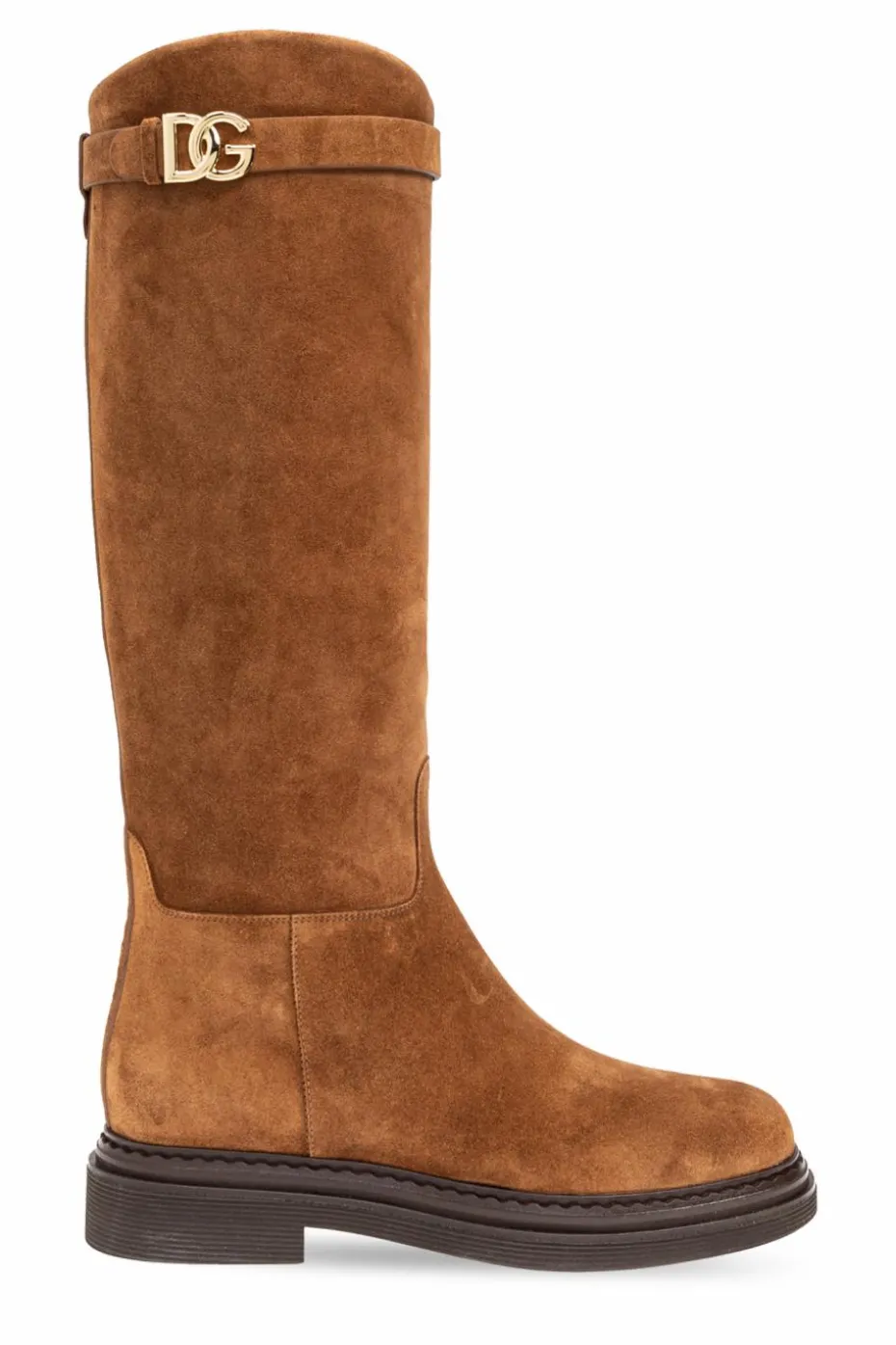 Dolce & Gabbana BROWN Suede Boots