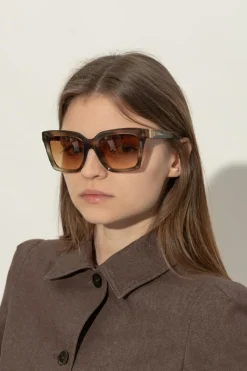 Dolce & Gabbana BROWN Sunglasses