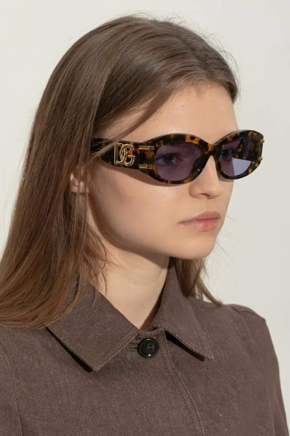 Dolce & Gabbana BROWN Sunglasses