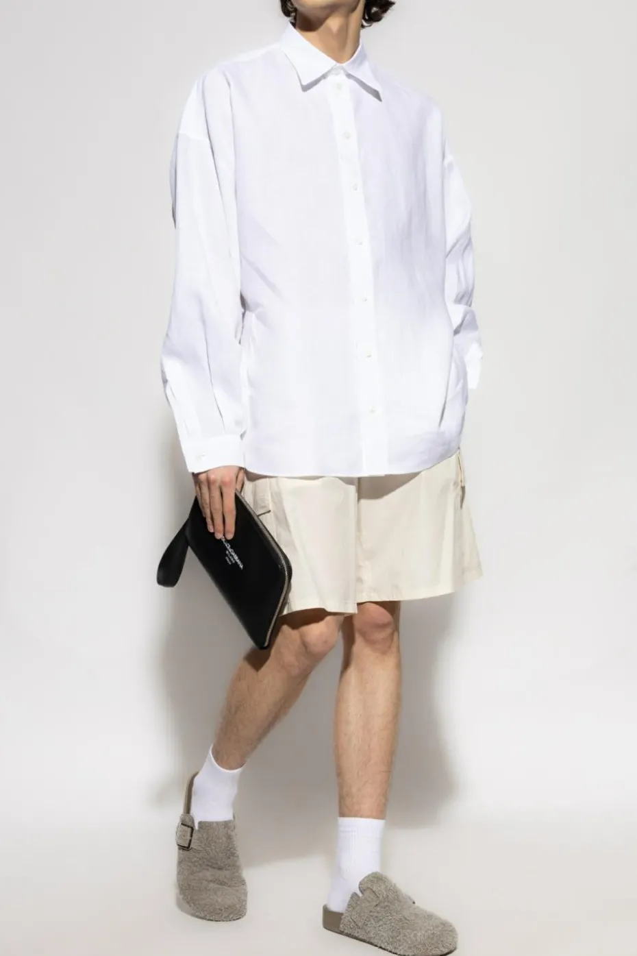 Dolce & Gabbana cream Shorts with pockets
