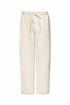 Dolce & Gabbana cream Sweatpants with straight legs