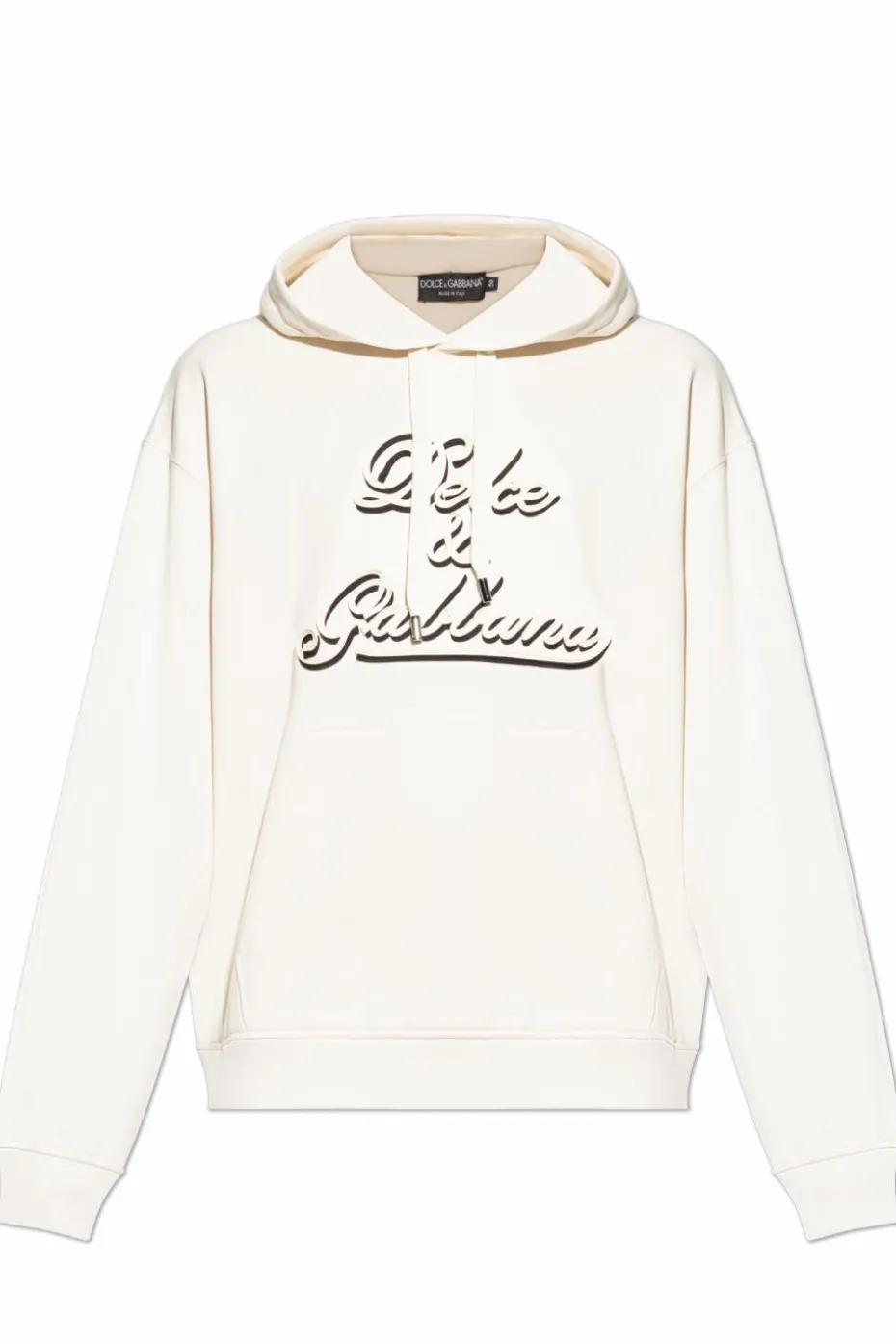 Dolce & Gabbana cream Sweatshirt with logo
