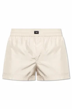 Dolce & Gabbana cream Swim trunks
