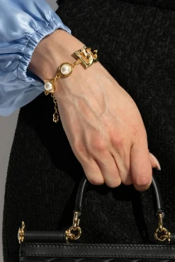 Dolce & Gabbana GOLD Bracelet with pearls