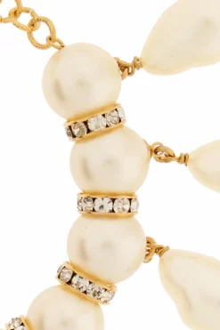 Dolce & Gabbana GOLD Bracelet with faux pearls