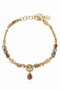 Dolce & Gabbana GOLD Bracelet with gemstones
