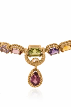 Dolce & Gabbana GOLD Bracelet with gemstones