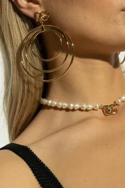 Dolce & Gabbana GOLD Clips with logo