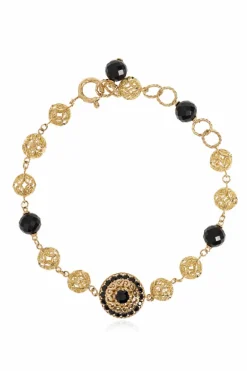 Dolce & Gabbana GOLD Gold bracelet with gemstones