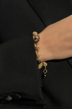 Dolce & Gabbana GOLD Gold bracelet with gemstones