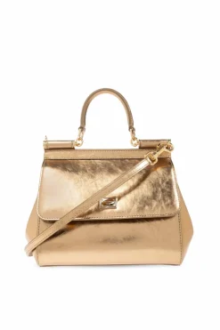 Dolce & Gabbana GOLD Handbag "Sicily Medium"