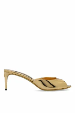 Dolce & Gabbana GOLD Heeled slippers