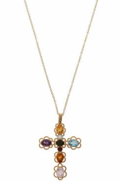 Dolce & Gabbana GOLD Necklace with gemstones