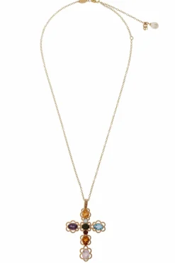 Dolce & Gabbana GOLD Necklace with gemstones