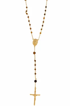 Dolce & Gabbana GOLD Necklace with religious motif