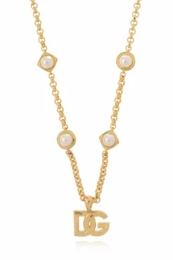 Dolce & Gabbana GOLD Necklace with Pearls