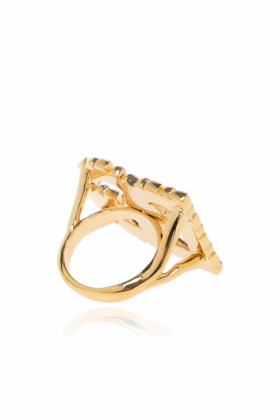 Dolce & Gabbana GOLD Ring with shimmering crystals