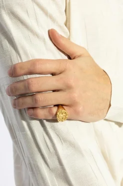 Dolce & Gabbana GOLD Ring with religious motif