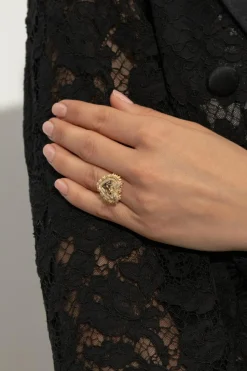 Dolce & Gabbana GOLD Ring with diamonds