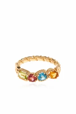 Dolce & Gabbana GOLD Ring with gemstones