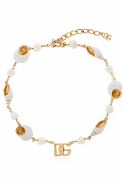 Dolce & Gabbana GOLD Short necklace with appliquƩs