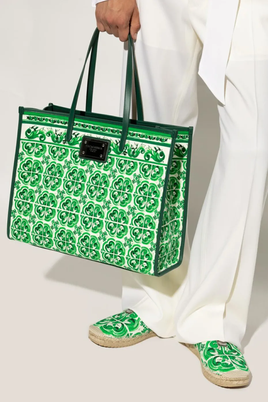 Dolce & Gabbana GREEN Bag type shopper
