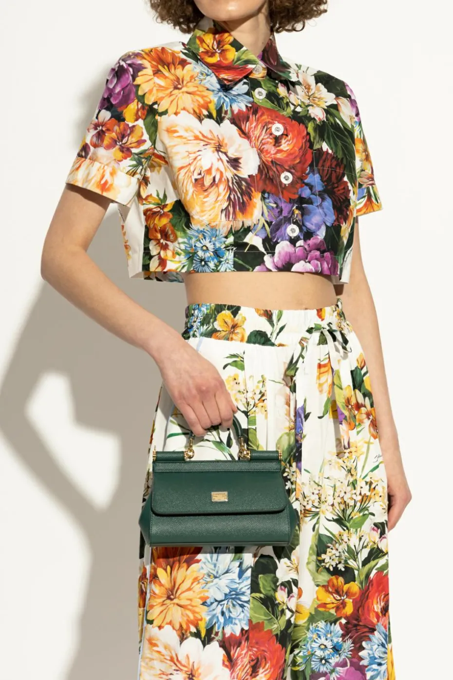 Dolce & Gabbana GREEN Handbag 'Sicily Small'