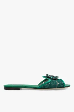 Dolce & Gabbana GREEN āRainbowā slides