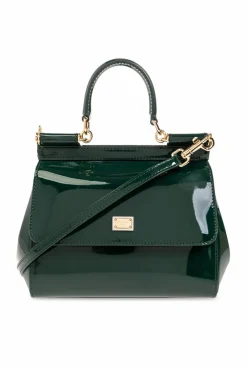 Dolce & Gabbana GREEN āSicily Mediumā shoulder bag
