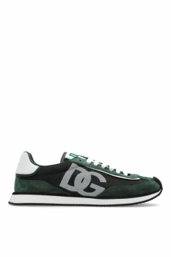 Dolce & Gabbana GREEN Sports shoes with logo