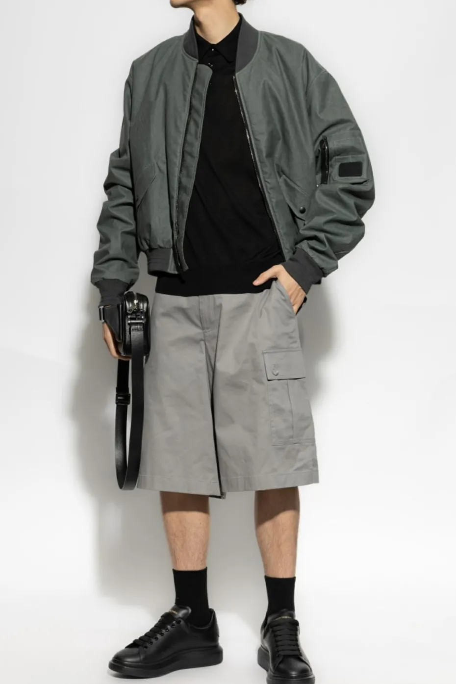 Dolce & Gabbana GREY Cargo shorts