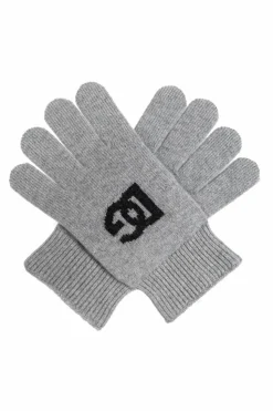 Dolce & Gabbana GREY Cashmere gloves