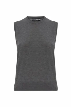 Dolce & Gabbana GREY Cashmere vest