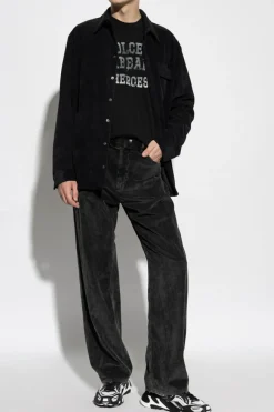 Dolce & Gabbana GREY Corduroy pants