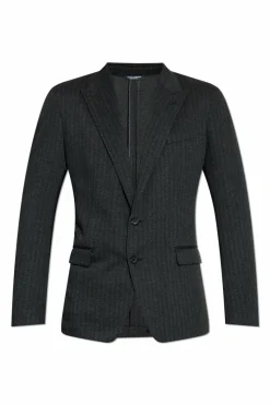 Dolce & Gabbana GREY Herringbone blazer
