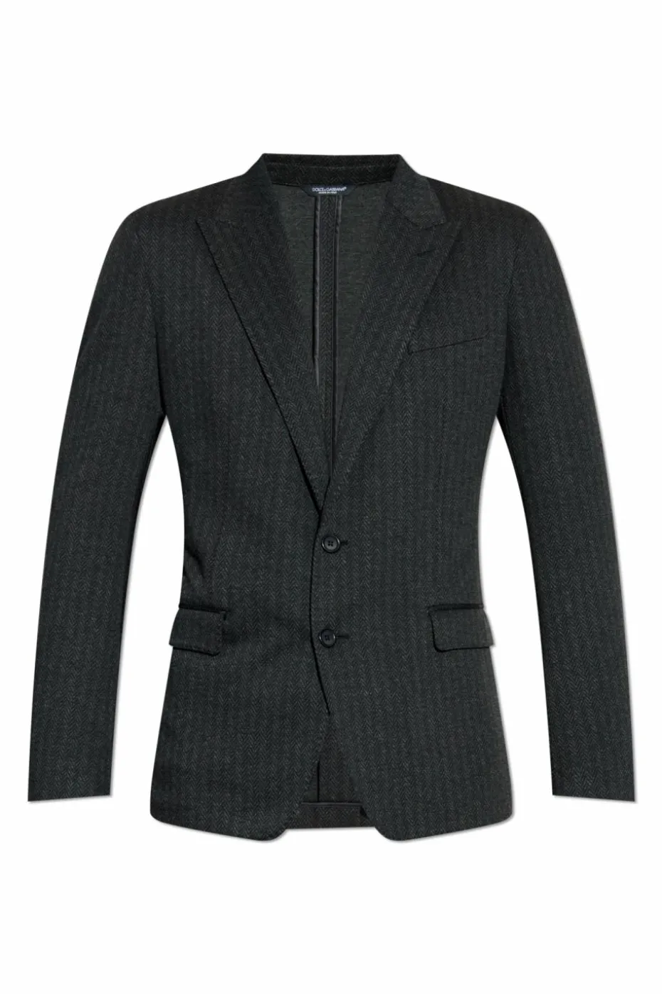 Dolce & Gabbana GREY Herringbone blazer