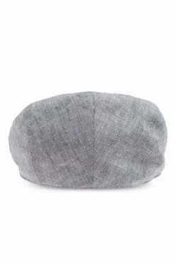 Dolce & Gabbana GREY Linen flat cap