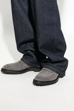 Dolce & Gabbana GREY 'Loafers' type shoes
