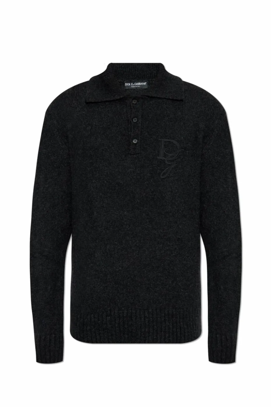 Dolce & Gabbana GREY Polo sweater