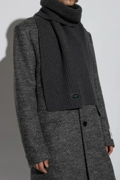 Dolce & Gabbana GREY Scarf with logo detail
