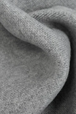 Dolce & Gabbana GREY Scarf with embroidered logo