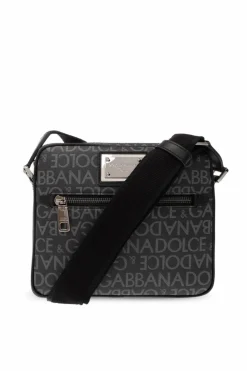 Dolce & Gabbana GREY Shoulder bag with logo