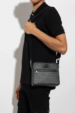 Dolce & Gabbana GREY Shoulder bag with logo