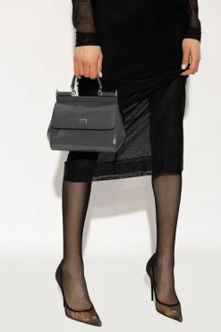 Dolce & Gabbana GREY ‘Sicily Small’ shoulder bag