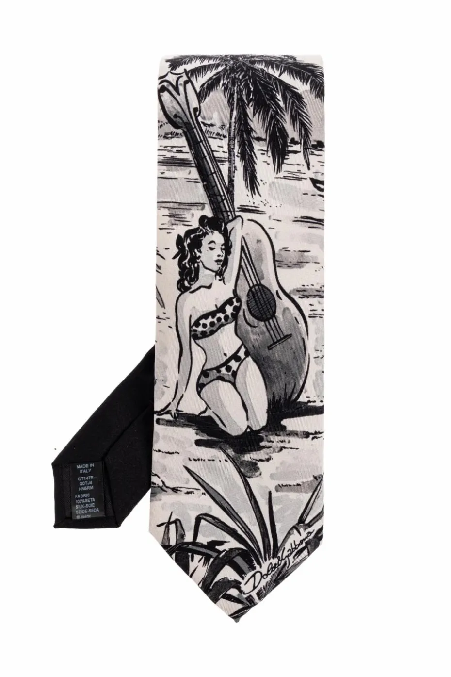 Dolce & Gabbana GREY Silk tie