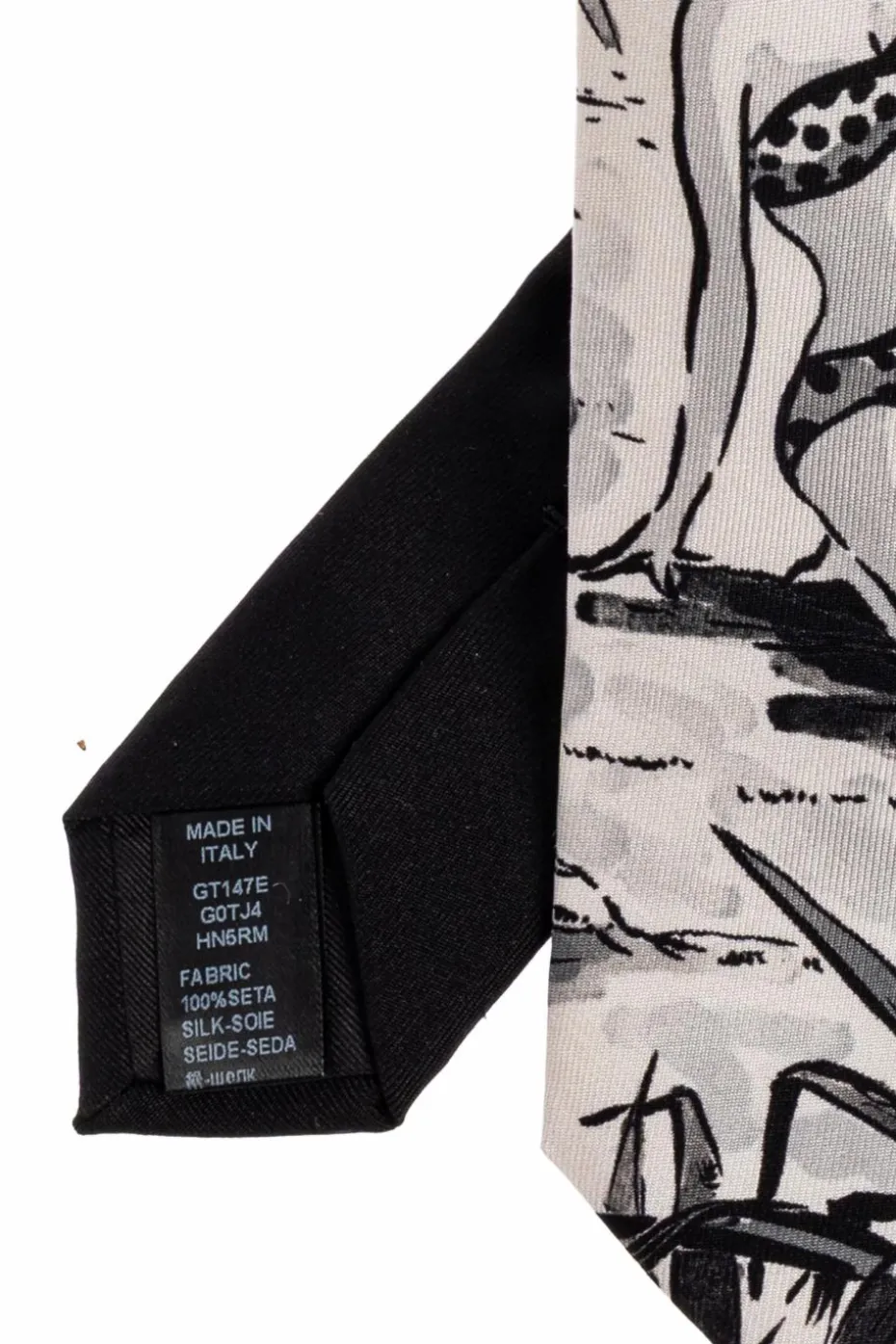 Dolce & Gabbana GREY Silk tie